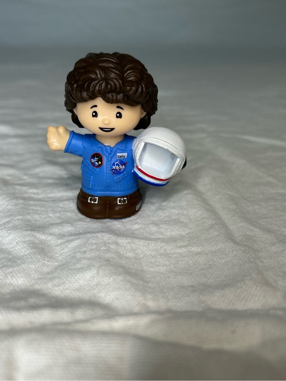 Fisher Price Little People Inspiring Women Sally Ride Astronaut Figure